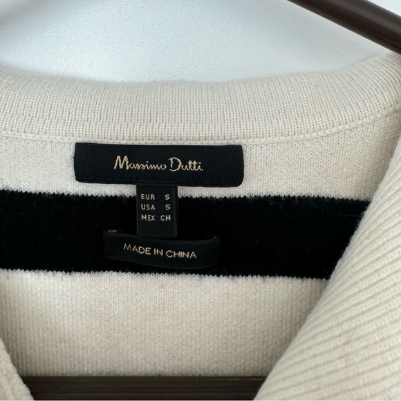 BNWOT Massimo Dutti stripped knit vest - size s - Picture 3 of 10